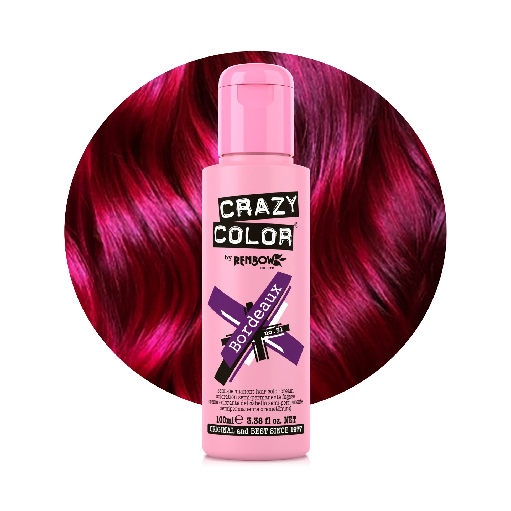 Crazy Color Bordeaux 100ml