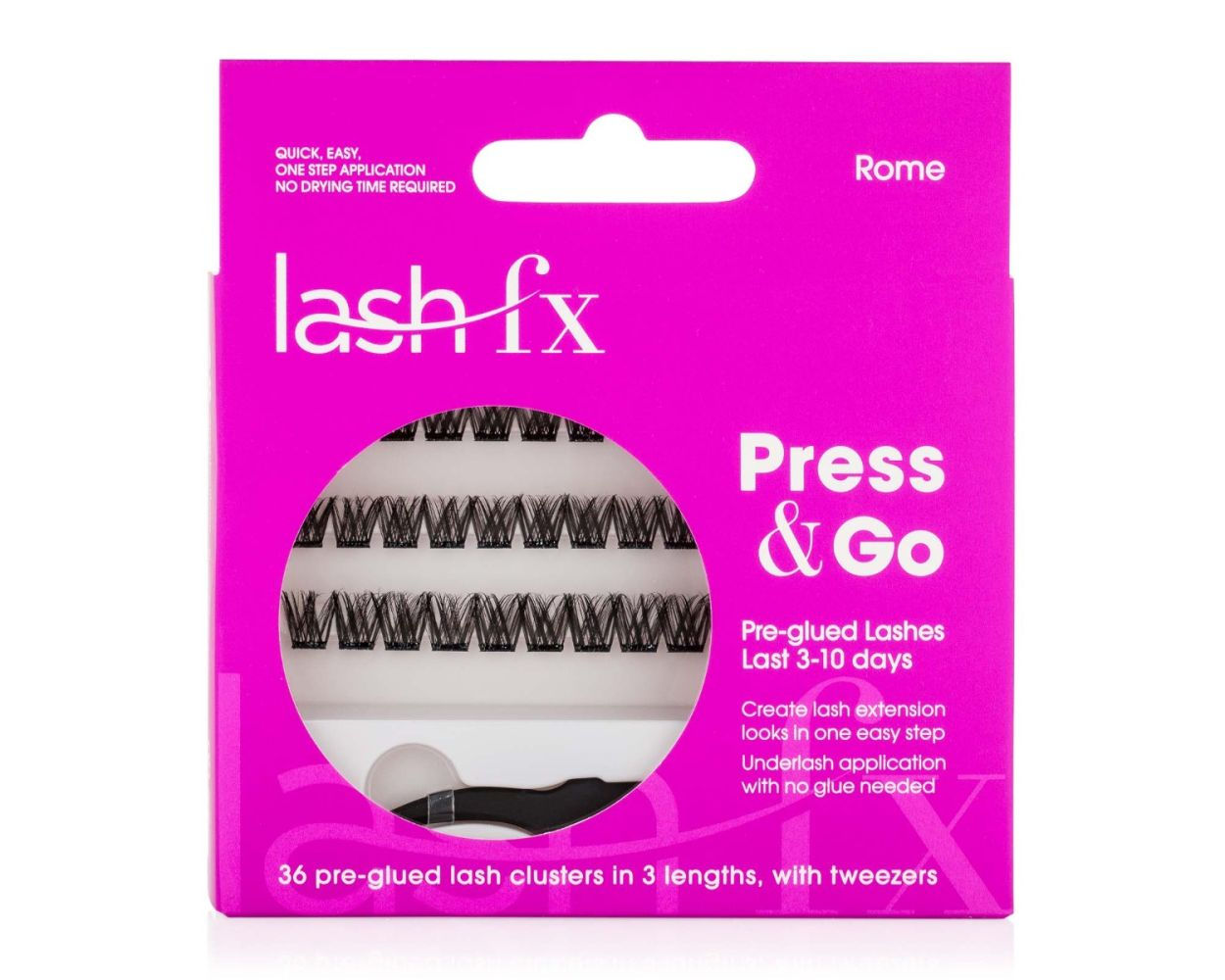 Lash FX Press and Go Pre-glued Lashes - Rome