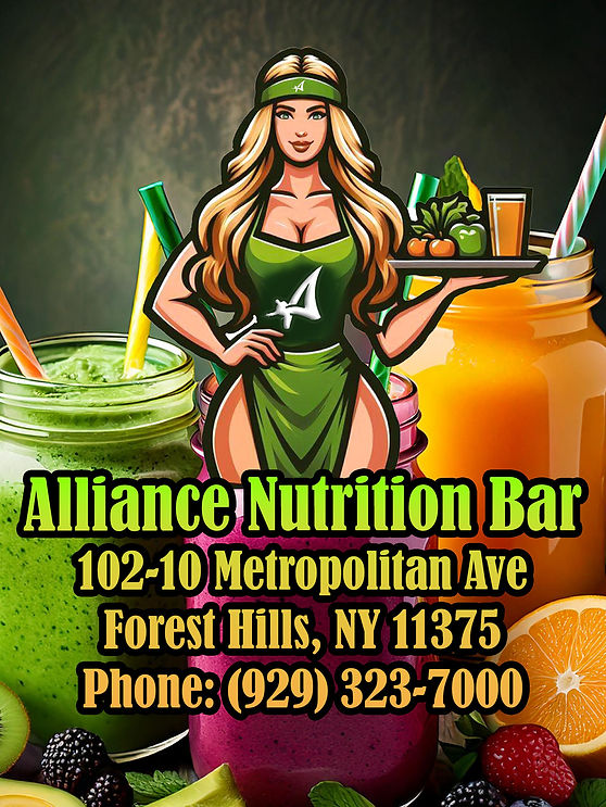 FRONT JUICE MENU