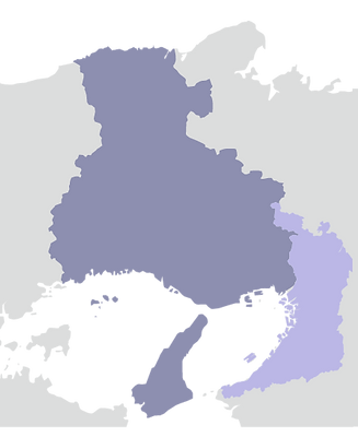 兵庫県・大阪府地図