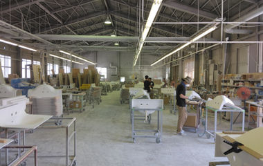 山梨工場　作業風景