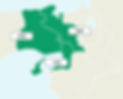 対応エリア地図
