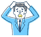 悩む男性