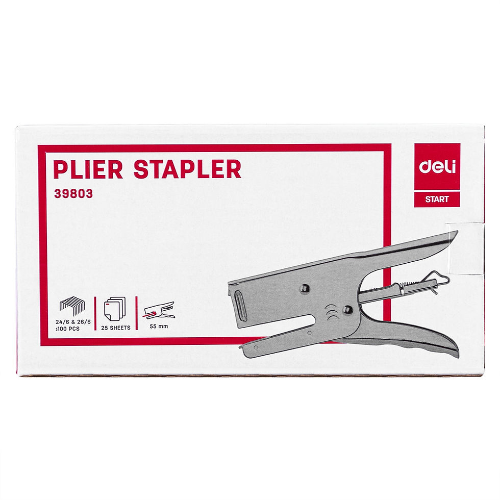 Miniatura: Engrapadora 30 hojas Deli Pinza Metálica