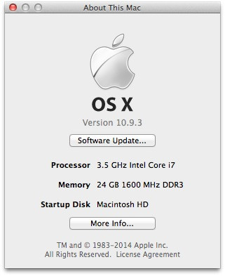 About this mac