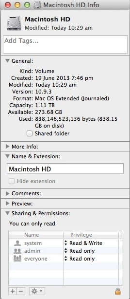 HD info