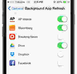 background app
