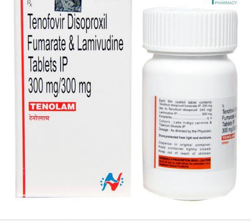 Tenolam (Tenofovir TDF 300mg , Lamivudine 300mg) x 30 tablets | green ...