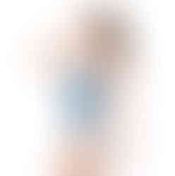 Leotardo de ballet para adulto marca Migaru modelo Mayu color azul cielo