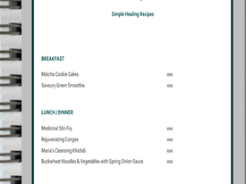 Simple Healing Recipes