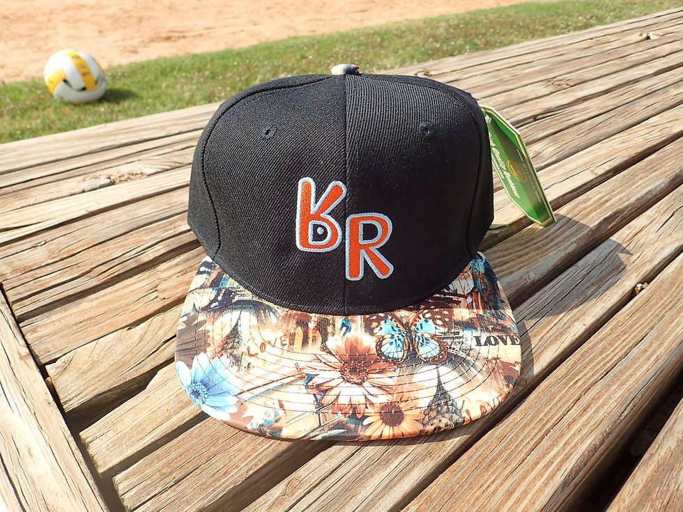 Thumbnail: The Original "bR" Black Rabbit Hat - Butterfly, black body