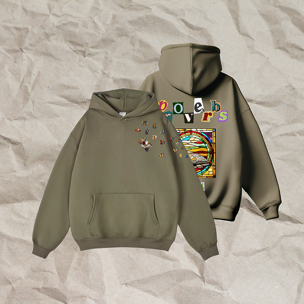 oversized hoodie unisex "proverbs"