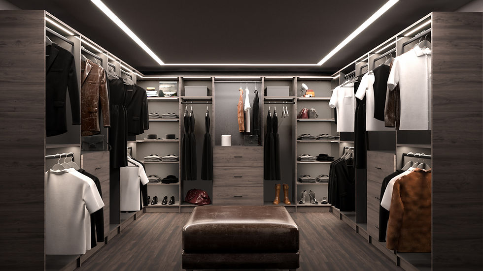Thumbnail: 12' Walk in Closet System