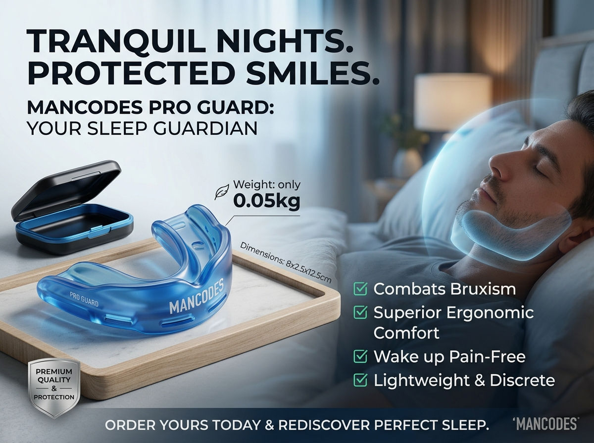 Dental Guard for Nighttime Teeth Grinding with Tray