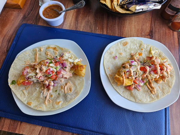 Baja Tacos! SO Good!