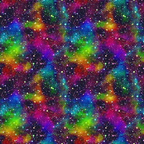Rainbow Galaxy Dungarees Home