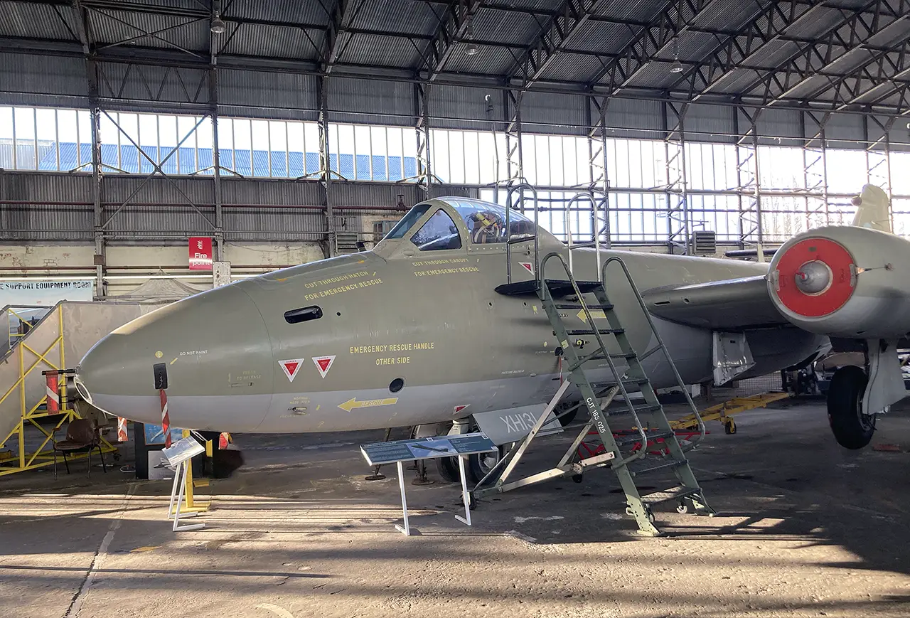 Canberra PR.9 XH131 at the Ulster Aviation Society