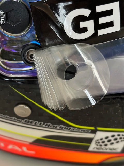 Miniature : Helmet Race F1 : Romain Grosjean - Lotus  2015 - Bell HP7 Evo