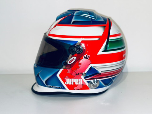 Casque De Course Porté Et Signé Par Bryan Herta - Le Mans 2002, Bell Feuling, Panoz