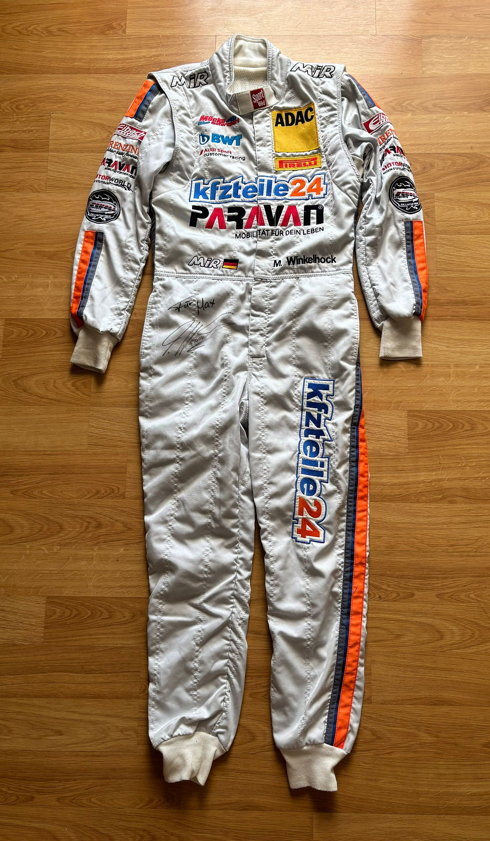 Miniature : Suit race - Markus Winkelhock - signed - DTM