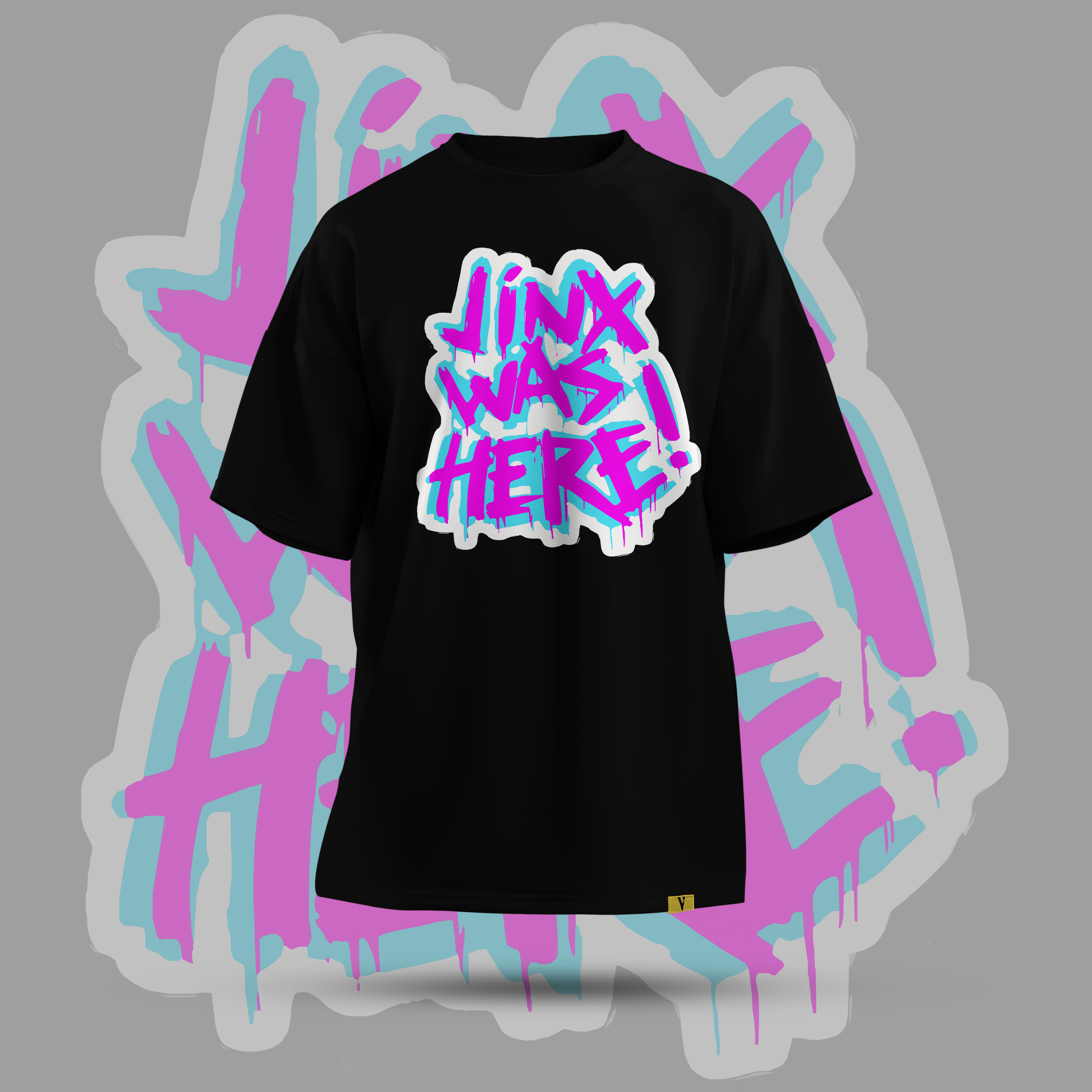 JINX WAS HERE! - ARCANE - Oversized