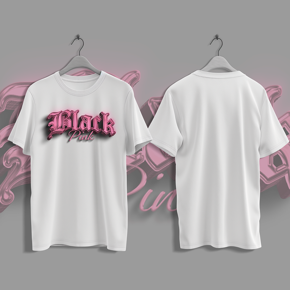 Miniatura: NEON BLACKPINK - T-shirt