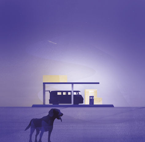 road trip by night