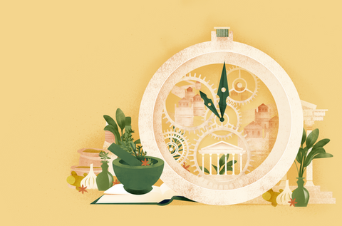 medicine science illustration editorial art injection medicine history
