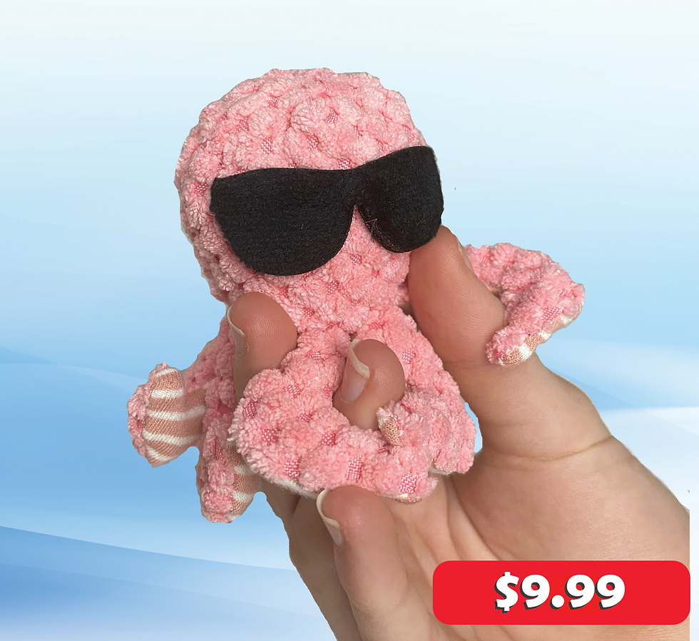 Baby Throw Octopus Plushie
