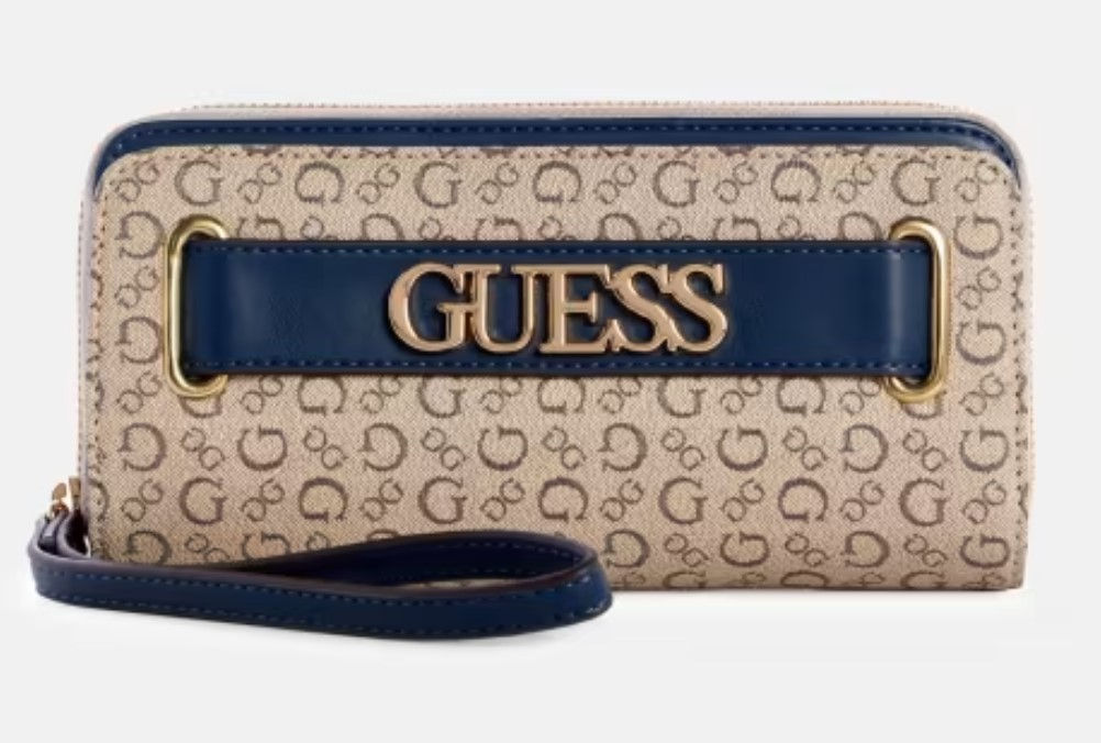 Billetera Guess Cresswell Beige