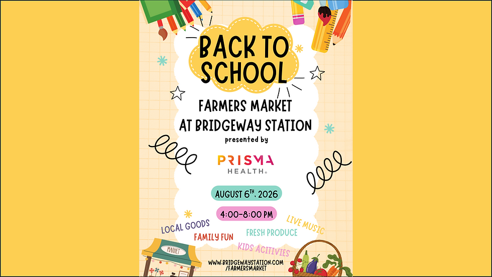 Back to School Thursday Market