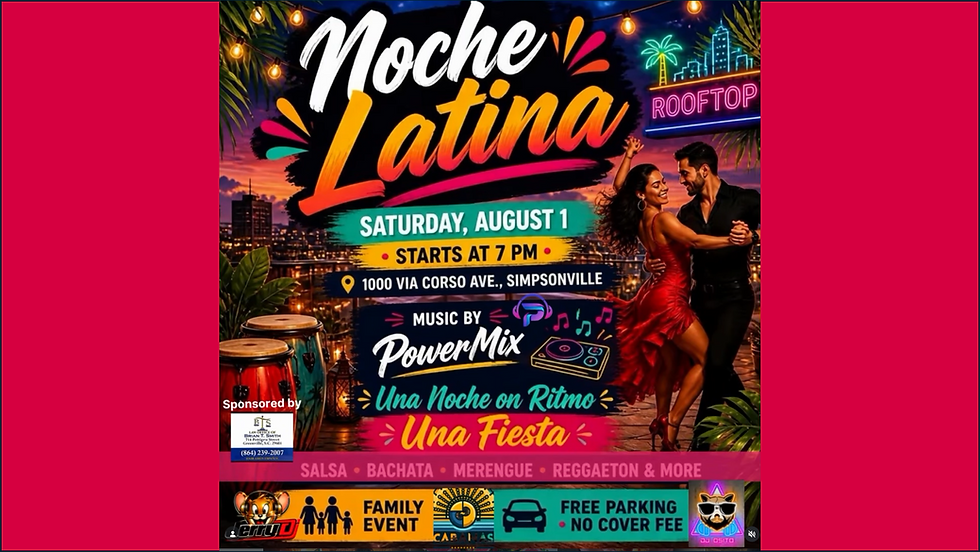 Noche Latina at Cabanas Rooftop