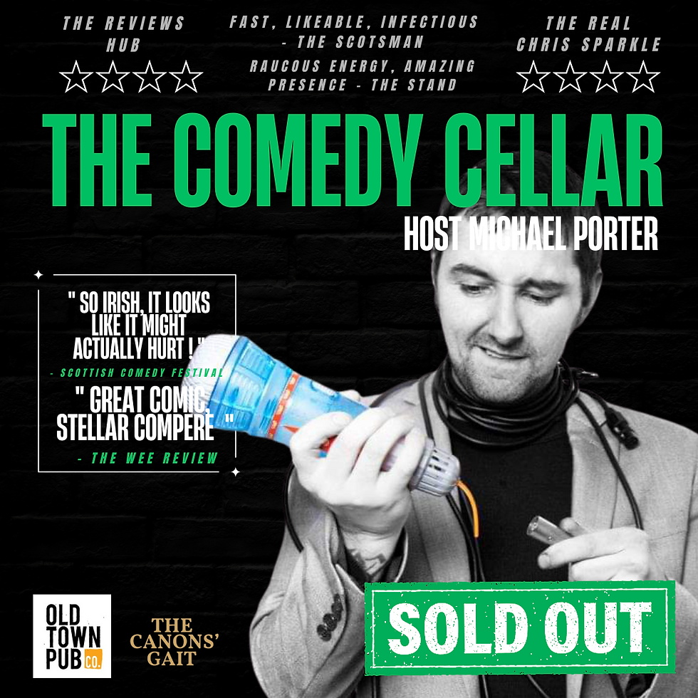 The Comedy Cellar Edinburgh - Stand-Up on Edinburgh’s Royal Mile