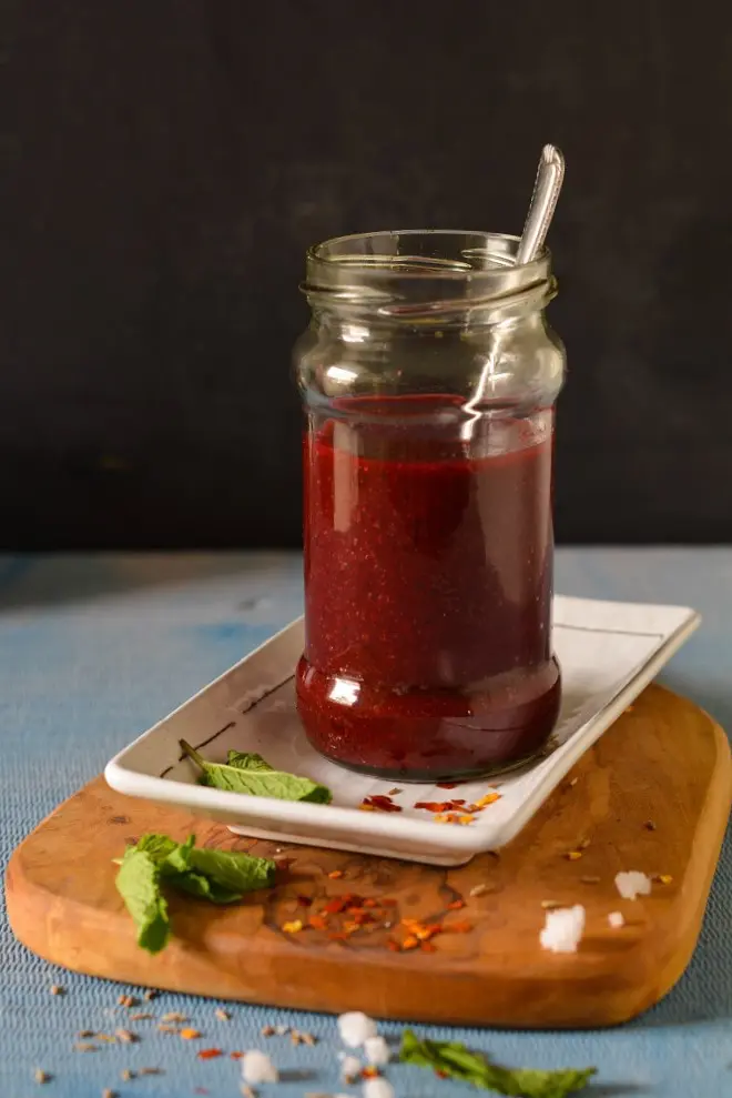 Plum & Mint Chutney by Team Homemakerz