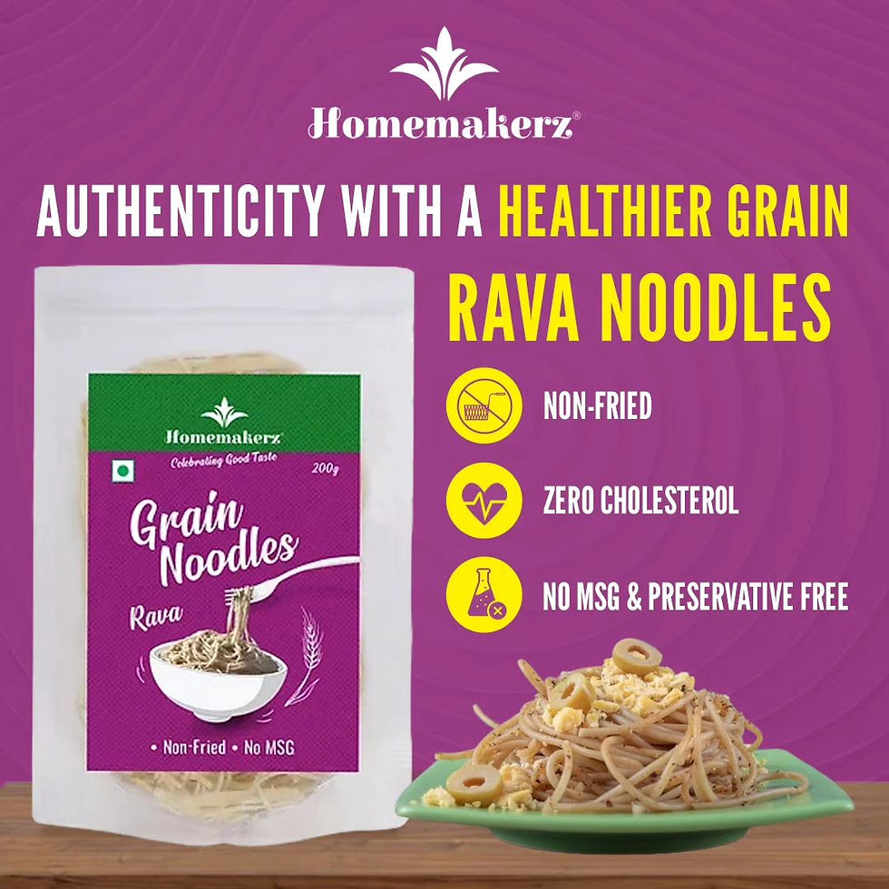 Thumbnail: Rava Noodles  -  Healthy Grain Noodles - 200 gm
