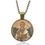 Thumbnail: St. Kevin Necklace Catholic Saint Pendant Medal