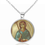Thumbnail: St. Victoria Necklace Catholic Saint Pendant Medal