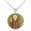 Thumbnail: St. Boniface Necklace Catholic Saint Pendant Medal