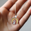 Thumbnail: St. Thekla Necklace Catholic Saint Pendant Medal