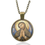 Thumbnail: St. Francis Of Assisi In Prayer Necklace Catholic Saint Pendant Medal