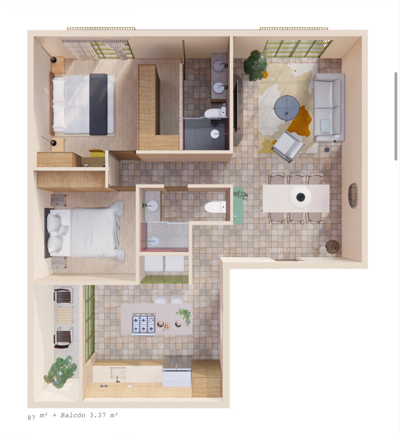 Departamento Colomos 1930 4