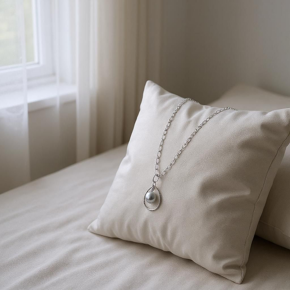 Thumbnail: Collier Perle pure 