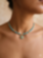 Miniature : ✨ Collier solaire turquoise 