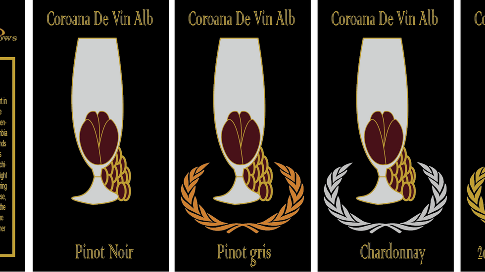 Crown Meadows labels