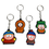 Miniatura: Kit 4 Chaveiros South Park Stan Eric Kyle Kenny	