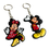 Miniatura: Chaveiros Emborrachados Mickey Mouse Minnie Mouse Coleção Disney