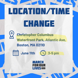 6/11  March For Our Lives Boston rally