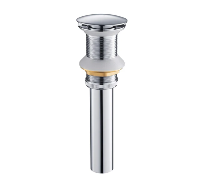 Thumbnail: Bathroom Sink Pop Up Drain Stopper Full Cover without Overflow - PW-4