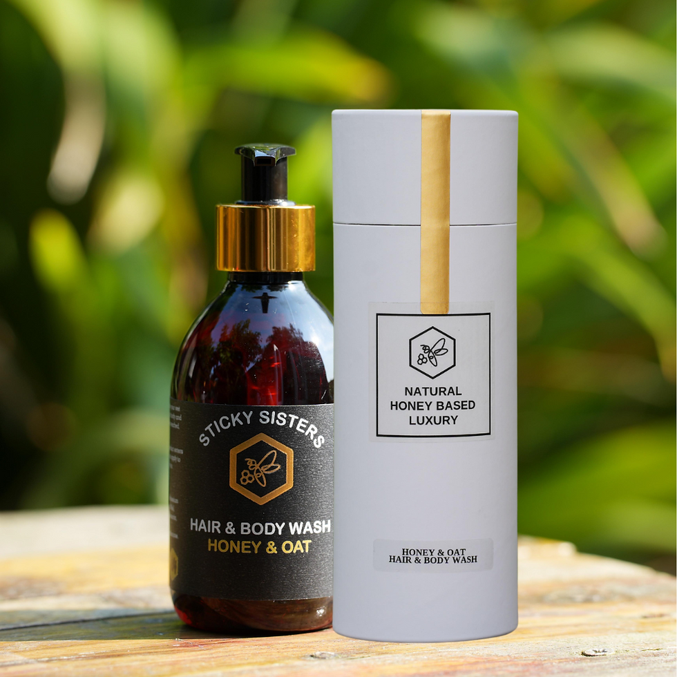 Honey Hair & Body Wash in Presentation Tube