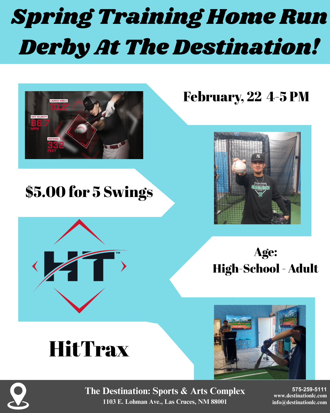 HitTrax Home Run Derby - 1 Player